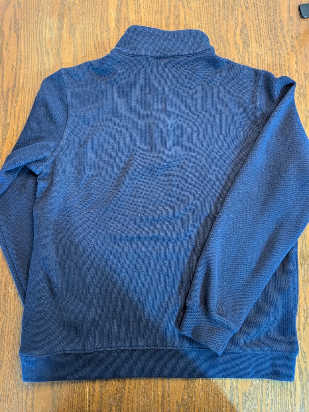 Nashville Predators Blue Quarter-Zip Pullover Sweatshirt